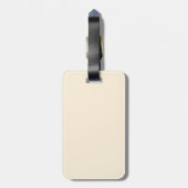 /Victoriaans roze roze roze gepersonaliseerd Bagagelabel (Achterkant verticaal)