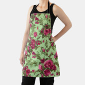 Victoriaans roze rozen schort (Insitu)