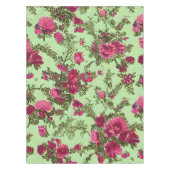 Victoriaans roze rozen tafelkleed (Voorkant)