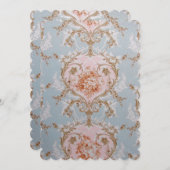 Victoriaans Rozen - Uitnodigingen / RSVP-bruiloft (Voorkant / Achterkant)