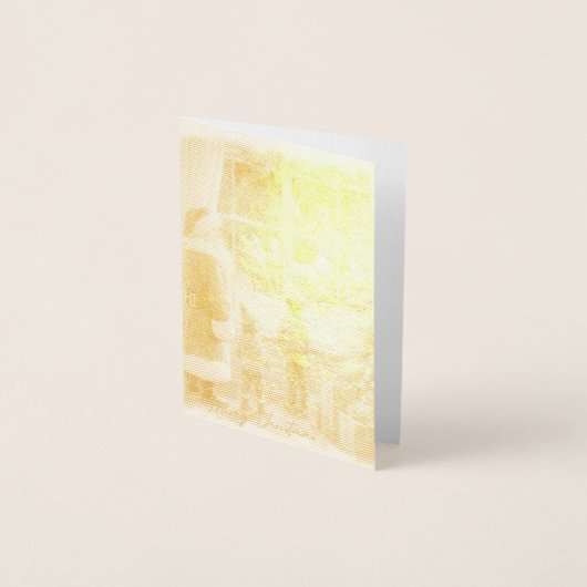 Victoriaans rustieke kerst Kaart (Voorkant)