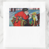 Victoriaans Santa Stickers (Tas)