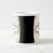 Victoriaans schedel extra grote beker (Voorkant)