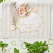 Victoriaans Sinterklaas Neutral Taupe & Gold Theedoek (Gevouwen)