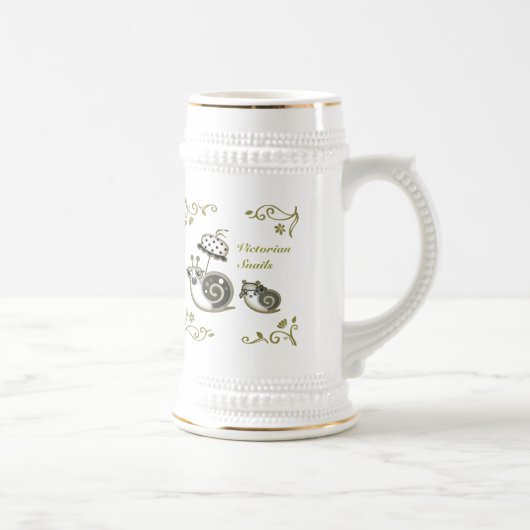 Victoriaans slakken bierpul (Rechts)