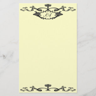 Victoriaans smeedijzeren schrijfmateriaal briefpapier