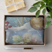 Victoriaans sneeuwman tissuepapier (Geschenk)