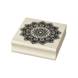 Victoriaans Snowflake # 3 Rubberstempel