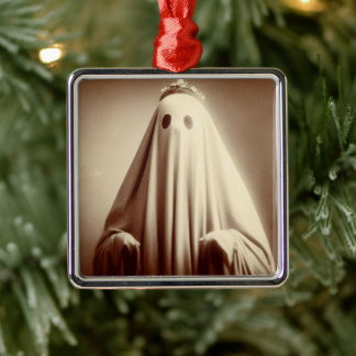 Victoriaans Spooky Ghost Christmas Ornament