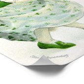 Victoriaans St. Patrick's Day Poster (Hoek)