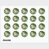 Victoriaans St. Patrick's Day Ronde Sticker (Vel)