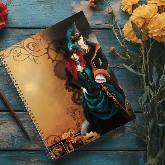 Victoriaans Steampunk Ball Planner