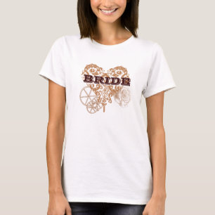 Victoriaans Steampunk Bruid T-shirt