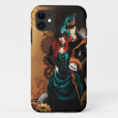 Victoriaans Steampunk Couple Case-Mate iPhone Case (Achterkant)