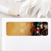 Victoriaans Steampunk Couple Etiket (Insitu)