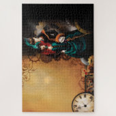 Victoriaans Steampunk Couple Legpuzzel (Verticaal)