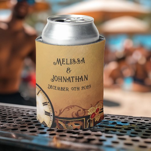 Victoriaans Steampunk Elegance bruiloft Blikjeskoeler