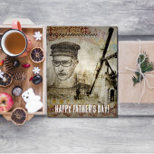 Victoriaans Steampunk Inventor Scientist Telescope Kaart