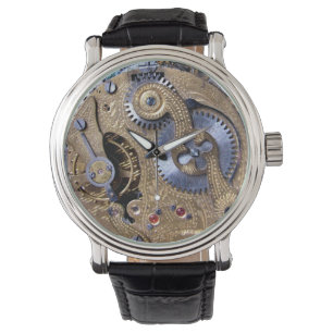 Victoriaans Steampunk Pocketwatch tandwielen polsh Horloge