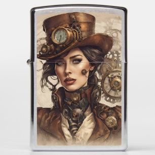 Victoriaans Steampunk Portret van een Vrouw