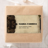 Victoriaans Steampunk-verzendlabels Etiket (Insitu)