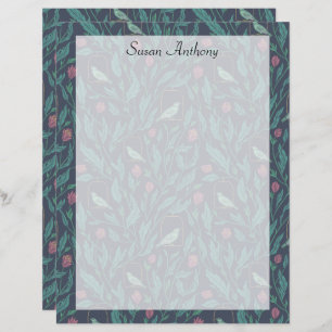 Victoriaans Steampunk  vogel in tuinpapier