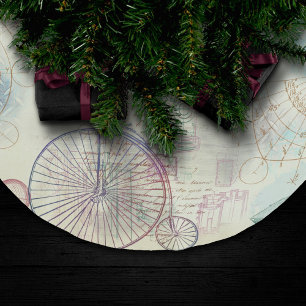 Victoriaans Steampunk   Waterverf Grunge Pastel Kerstboom Rok