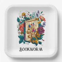 Victoriaans stijl Bookworm ontwerp