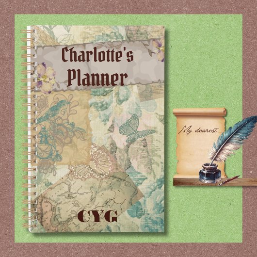 , Victoriaans-stijl. Charming Planner