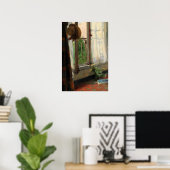 Victoriaans stijl stilleven schilderen Poster (Thuiskantoor)