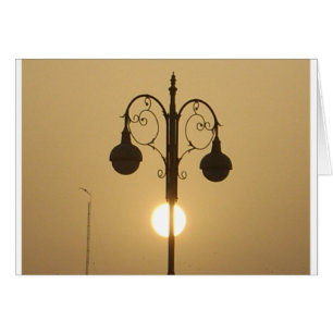  Victoriaans Sunset Street Light Art Design