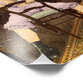 Victoriaans tablet foto afdruk (Hoek)