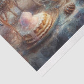 Victoriaans Tea Party Katten Decoupage Tissuepapier (Detail)