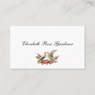 Victoriaans telefoonkaart visitekaartje