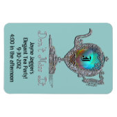 Victoriaans theepot party magneet (Horizontaal)