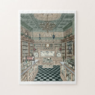  Victoriaans tijdperk: Apothecary Art Drugstore Legpuzzel