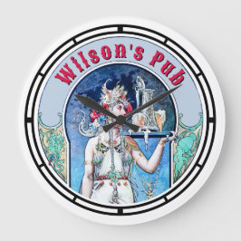 Victoriaans tijdperk Art Nouveau Pub Grote Klok