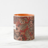 Victoriaans Tijdperk Botanisch Gepersonaliseerd Mok (Midden)