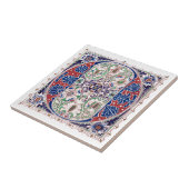 Victoriaans tijdperk middeleeuwse stijl verlicht Tegeltje (Zijkant)