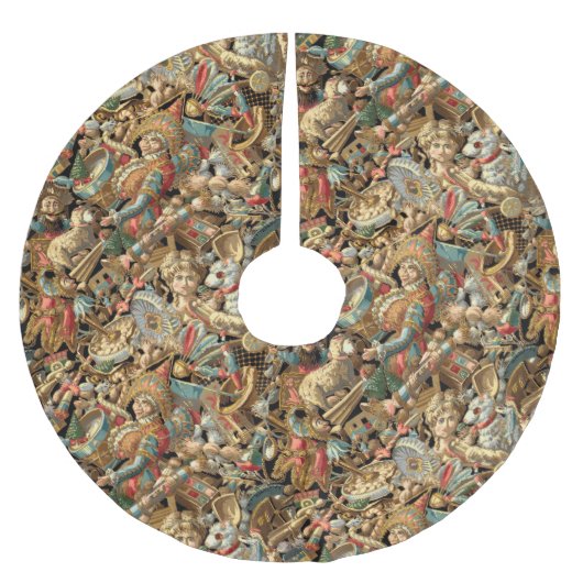  Victoriaans tijdperk speelgoedpatroon Kerstboom Rok (Voorkant)