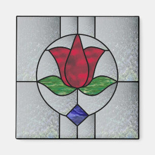 Victoriaans Tulip Magnet Magneet