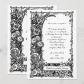 Victoriaans uitnodiging tot weddenschappen (Voorkant / Achterkant)