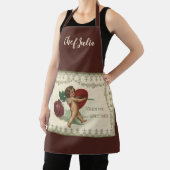  Victoriaans Valentijn Cherub, Roos en hart Schort (Insitu)