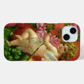  Victoriaans Valentijnsdag Angels Heart Roos Case-Mate iPhone Case (Achterkant (horizontaal))