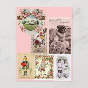Victoriaans Valentijnsdag Briefkaart
