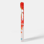 Victoriaans Valentijnsdag, Cherubs in Heart Case-Mate iPhone Case (Achterkant / Links)