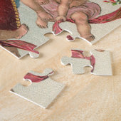  Victoriaans Valentijnse , Cherubs Angels Heart Legpuzzel (Zijkant)