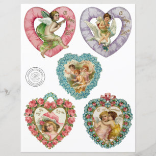 Victoriaans Valentijnse Hoorskraapboek
