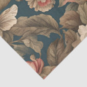 Victoriaans vintage Bloemontkoppeling Weefselpapie Tissuepapier (Detail)