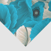 Victoriaans vintage Bloemontkoppeling Weefselpapie Tissuepapier (Detail)